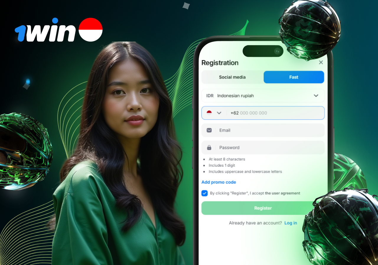 Secure account creation and login on 1win Indonesia platform