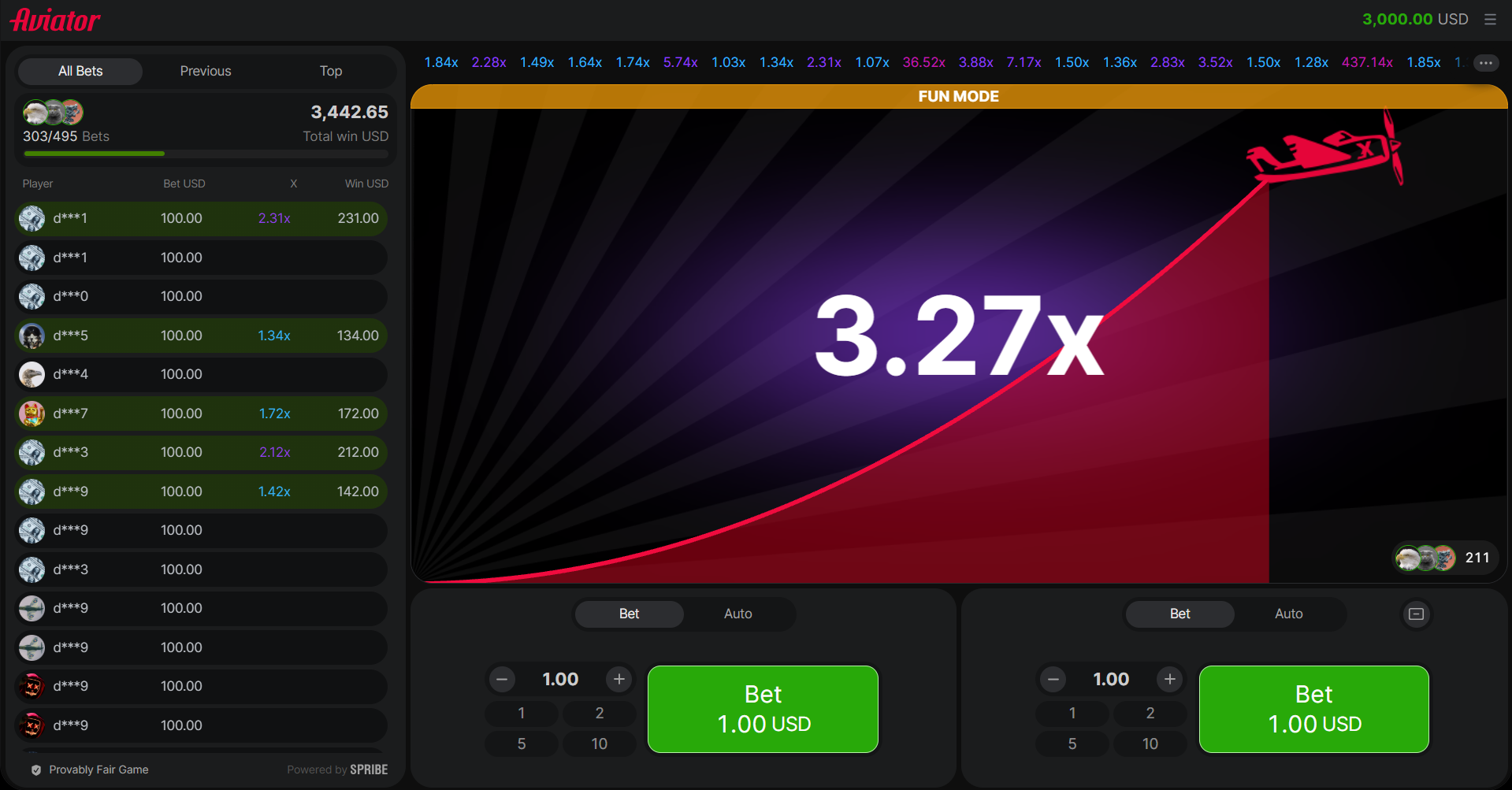 Play Aviator crash game online with real money on 1win Indonesia